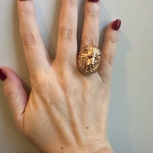 Kendra Scott Gold Lion Ring